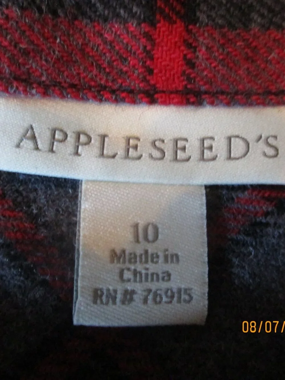 Appleseeds Size 10 Bias Tartan Maxi Skirt Like new